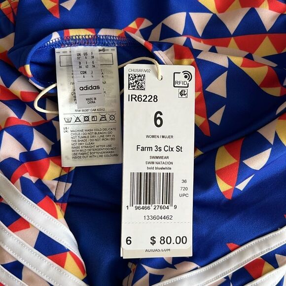 Adidas x Farm Rio One Piece Swimsuit - Picture 8 of 9